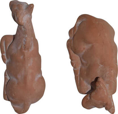 Дейнеко Ольга Константиновна. Лот из двух скульптур: